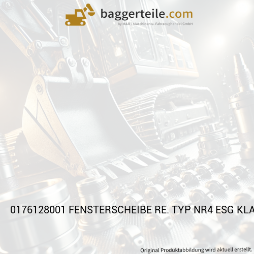 0176128001 FENSTERSCHEIBE RE. TYP NR4 ESG KLAR 5X1080X1031X67