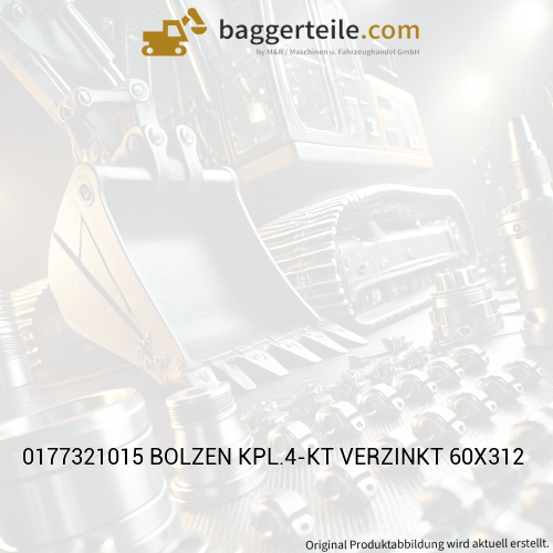 0177321015 BOLZEN KPL.4-KT VERZINKT 60X312
