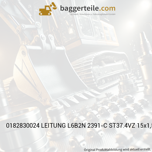 0182830024 LEITUNG L6B2N 2391-C ST37.4VZ 15x1,5x1650