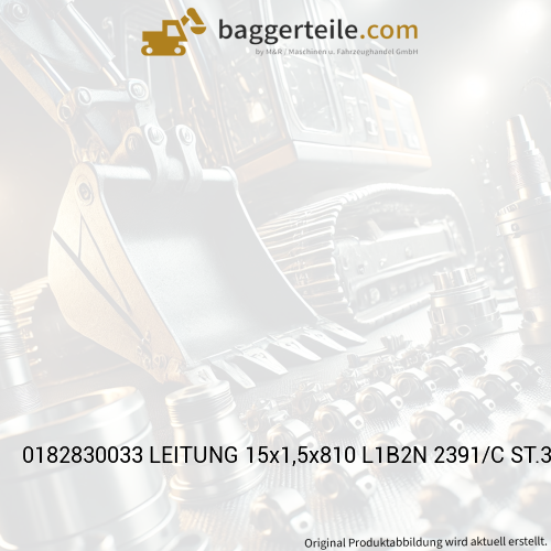 0182830033 LEITUNG 15x1,5x810 L1B2N 2391/C ST.37,4 VZ