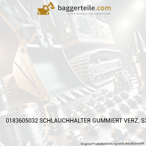 0183605032 SCHLAUCHHALTER GUMMIERT VERZ. S355J2+N 9X40X266