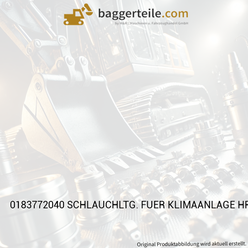 0183772040 SCHLAUCHLTG. FUER KLIMAANLAGE HR20