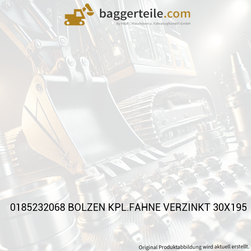 0185232068 BOLZEN KPL.FAHNE VERZINKT 30X195