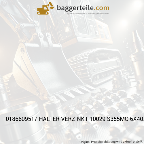 0186609517 HALTER VERZINKT 10029 S355MC 6X40X117