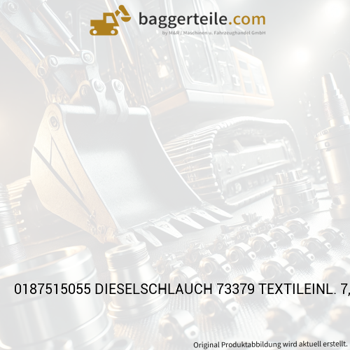 0187515055 DIESELSCHLAUCH 73379 TEXTILEINL. 7,5X12,5X950