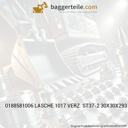 0188581006 LASCHE 1017 VERZ. ST37-2 30X30X293