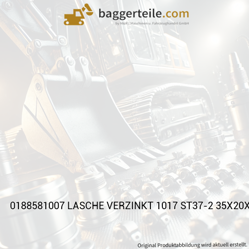 0188581007 LASCHE VERZINKT 1017 ST37-2 35X20X80