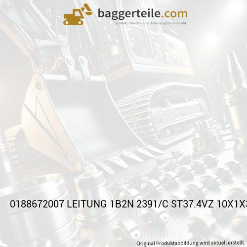 0188672007 LEITUNG 1B2N 2391/C ST37.4VZ 10X1X355