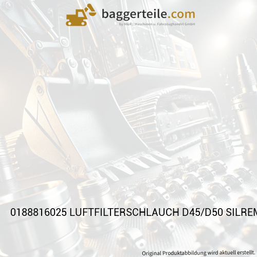 0188816025 LUFTFILTERSCHLAUCH D45/D50 SILREM REINLUFT N.MUSTE
