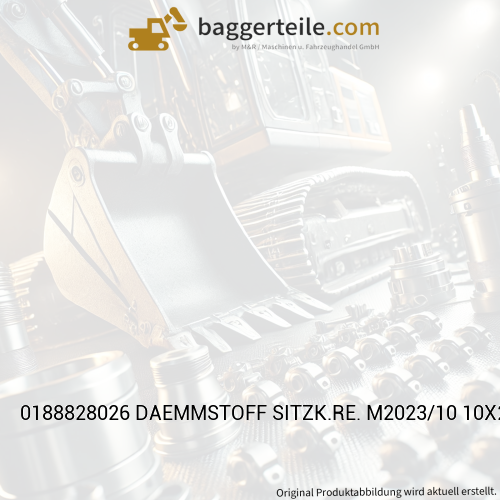 0188828026 DAEMMSTOFF SITZK.RE. M2023/10 10X249X562