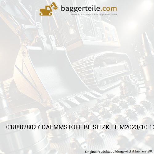 0188828027 DAEMMSTOFF BL.SITZK.LI. M2023/10 10X172X562