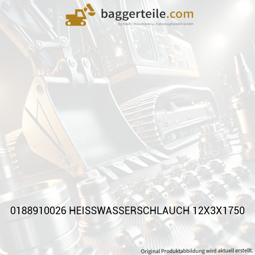 0188910026 HEISSWASSERSCHLAUCH 12X3X1750