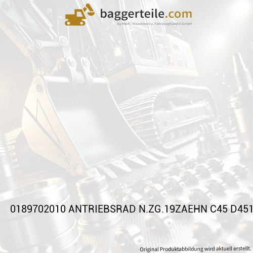 0189702010 ANTRIEBSRAD N.ZG.19ZAEHN C45 D451 9BOHRUNGEN STAHL