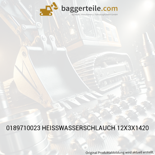 0189710023 HEISSWASSERSCHLAUCH 12X3X1420