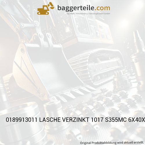 0189913011 LASCHE VERZINKT 1017 S355MC 6X40X60