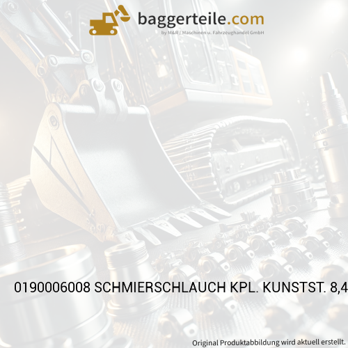 0190006008 SCHMIERSCHLAUCH KPL. KUNSTST. 8,4X2,1X1800