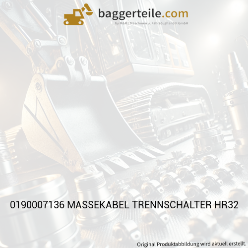 0190007136 MASSEKABEL TRENNSCHALTER HR32