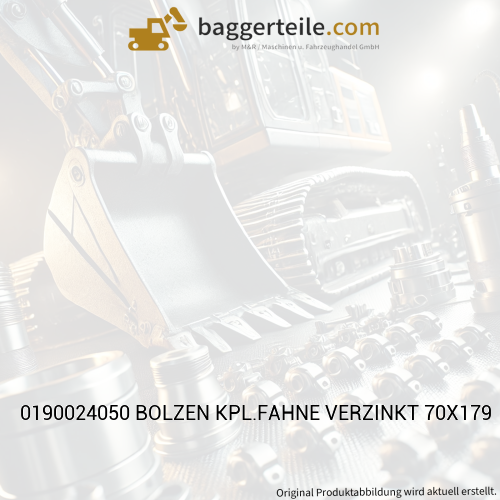 0190024050 BOLZEN KPL.FAHNE VERZINKT 70X179