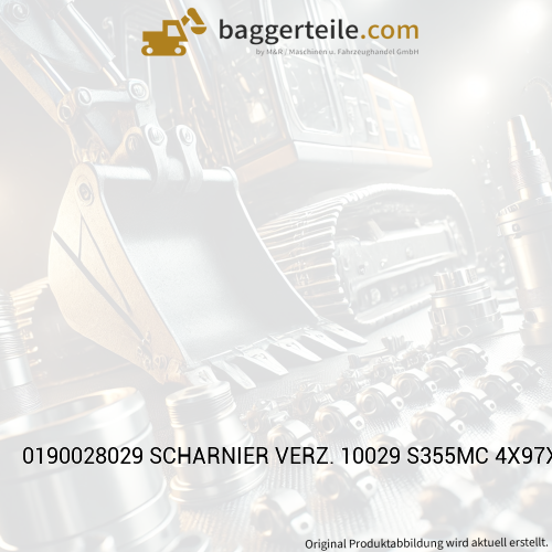 0190028029 SCHARNIER VERZ. 10029 S355MC 4X97X131