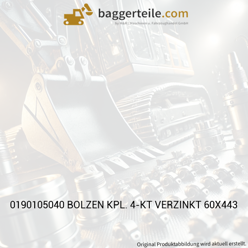 0190105040 BOLZEN KPL. 4-KT VERZINKT 60X443