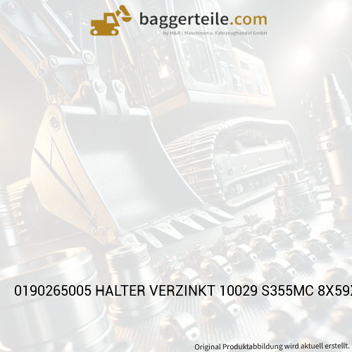 0190265005 HALTER VERZINKT 10029 S355MC 8X59X100 Y