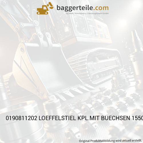 0190811202 LOEFFELSTIEL KPL.MIT BUECHSEN 1550MM TC29