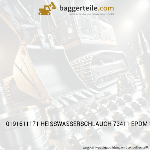 0191611171 HEISSWASSERSCHLAUCH 73411 EPDM SCHW. 10X3,5X520