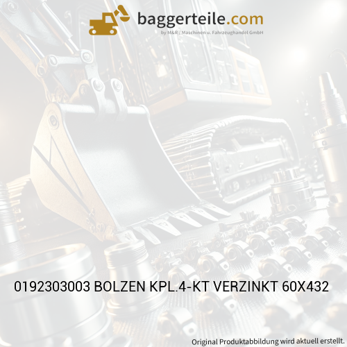 0192303003 BOLZEN KPL.4-KT VERZINKT 60X432