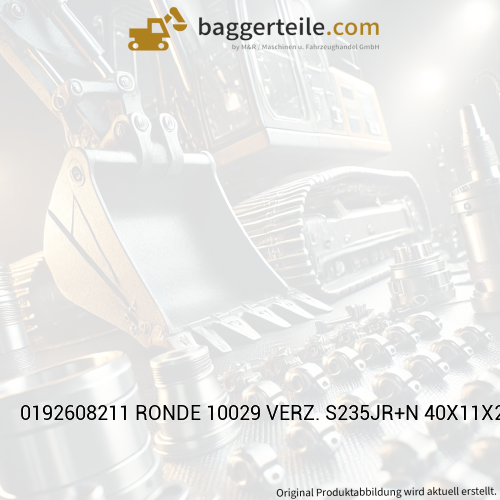 0192608211 RONDE 10029 VERZ. S235JR+N 40X11X20