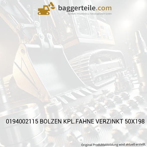 0194002115 BOLZEN KPL.FAHNE VERZINKT 50X198