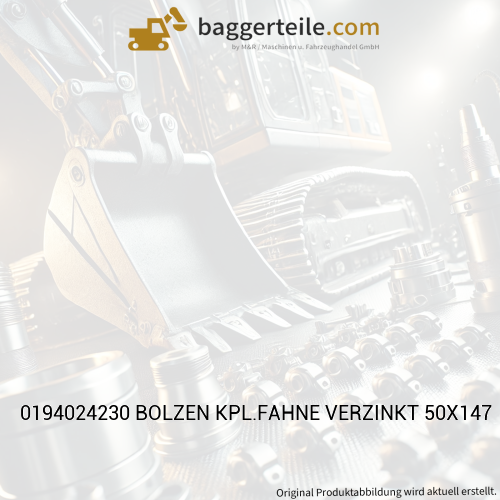 0194024230 BOLZEN KPL.FAHNE VERZINKT 50X147