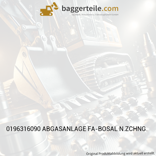 0196316090 ABGASANLAGE FA-BOSAL N.ZCHNG.