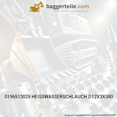 0196513025 HEISSWASSERSCHLAUCH D12X3X380