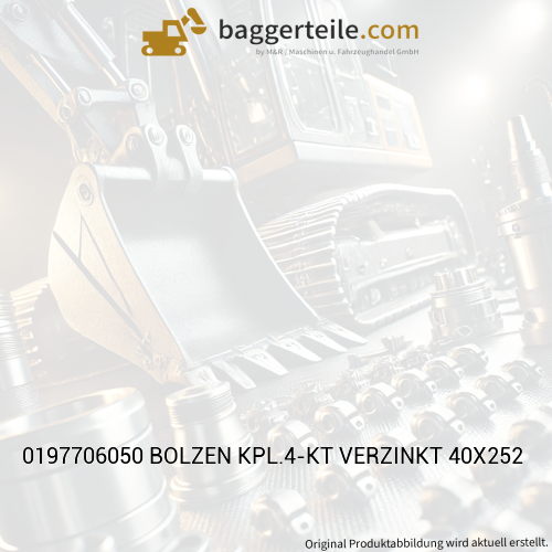 0197706050 BOLZEN KPL.4-KT VERZINKT 40X252
