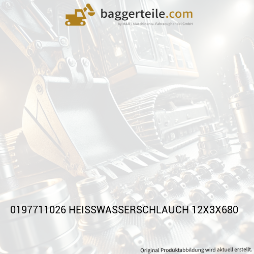 0197711026 HEISSWASSERSCHLAUCH 12X3X680