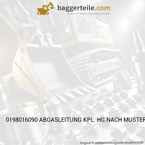 0198016090 ABGASLEITUNG KPL. HG.NACH MUSTER FA.BOSAL