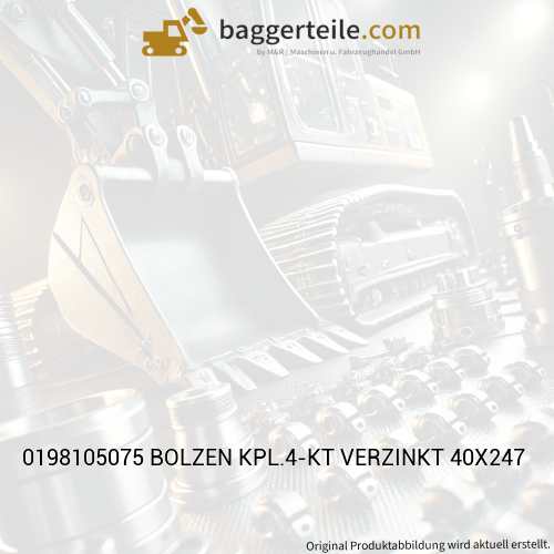 0198105075 BOLZEN KPL.4-KT VERZINKT 40X247
