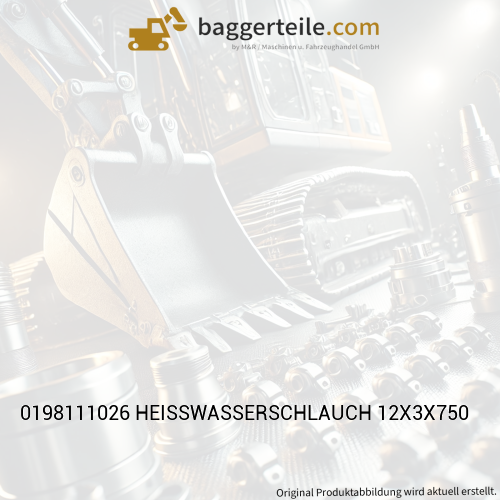 0198111026 HEISSWASSERSCHLAUCH 12X3X750