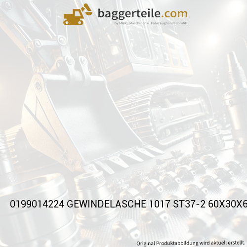 0199014224 GEWINDELASCHE 1017 ST37-2 60X30X60