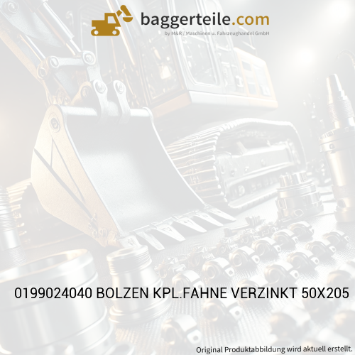 0199024040 BOLZEN KPL.FAHNE VERZINKT 50X205