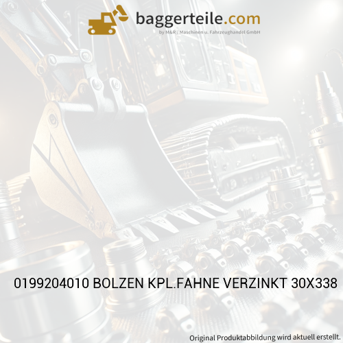 0199204010 BOLZEN KPL.FAHNE VERZINKT 30X338