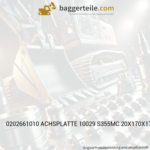 0202661010 ACHSPLATTE 10029 S355MC 20X170X173
