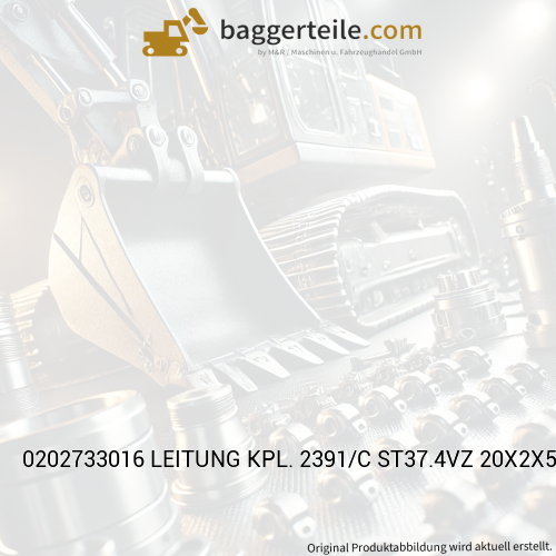 0202733016 LEITUNG KPL. 2391/C ST37.4VZ 20X2X510
