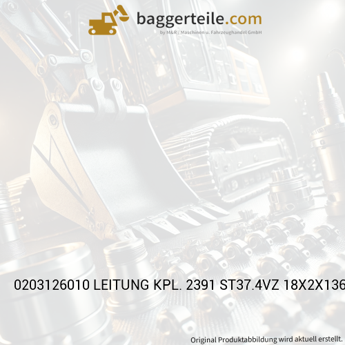 0203126010 LEITUNG KPL. 2391 ST37.4VZ 18X2X1360