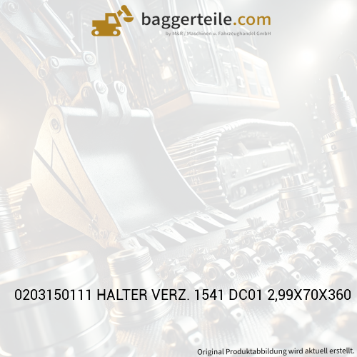 0203150111 HALTER VERZ. 1541 DC01 2,99X70X360