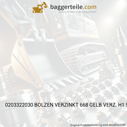 0203322030 BOLZEN VERZINKT 668 GELB VERZ. H1 50X534