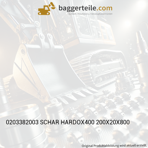 0203382003 SCHAR HARDOX400 200X20X800