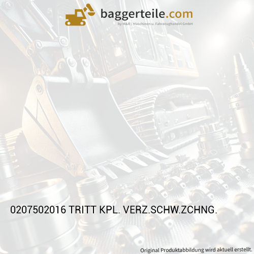 0207502016 TRITT KPL. VERZ.SCHW.ZCHNG.