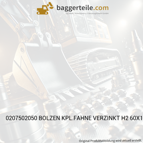 0207502050 BOLZEN KPL.FAHNE VERZINKT H2 60X174
