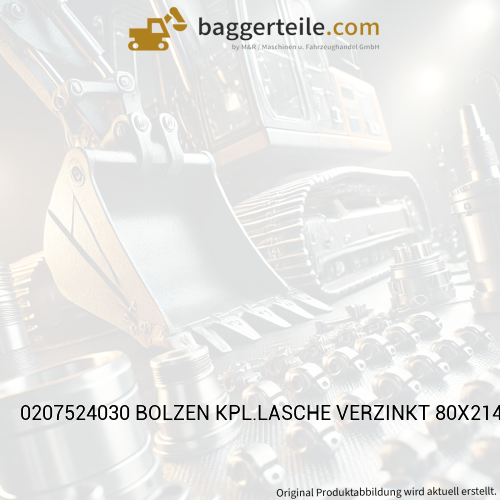 0207524030 BOLZEN KPL.LASCHE VERZINKT 80X214